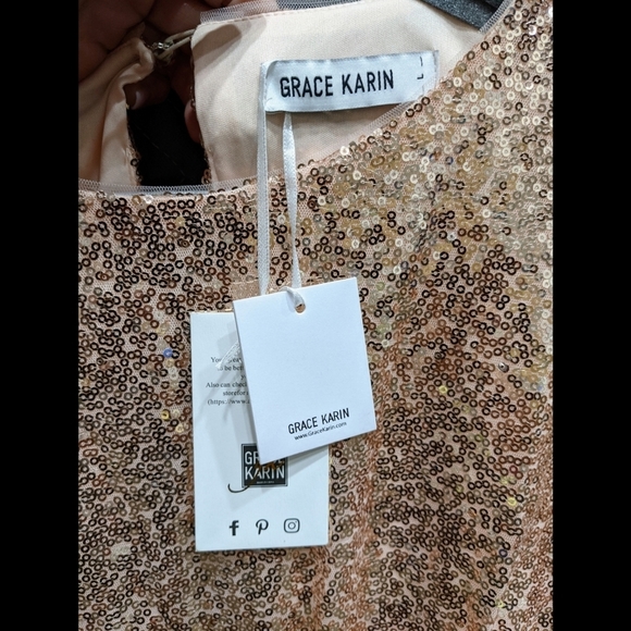 Sequined Dress by Grace Karin - Picture 11 of 12